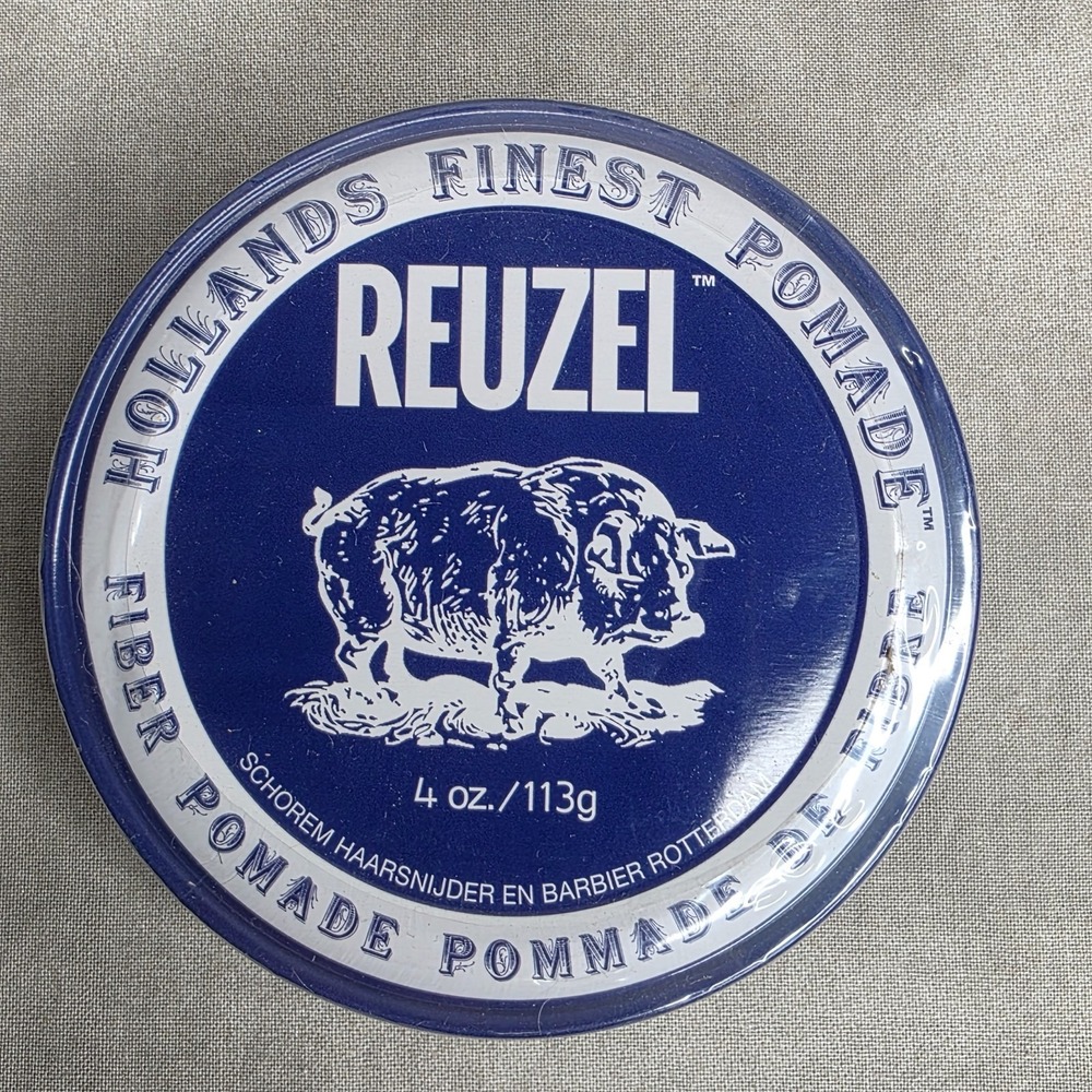 Reuzel Fiber Pomade for Hair - Holland's Finest Pomade - 4 oz Sealed
